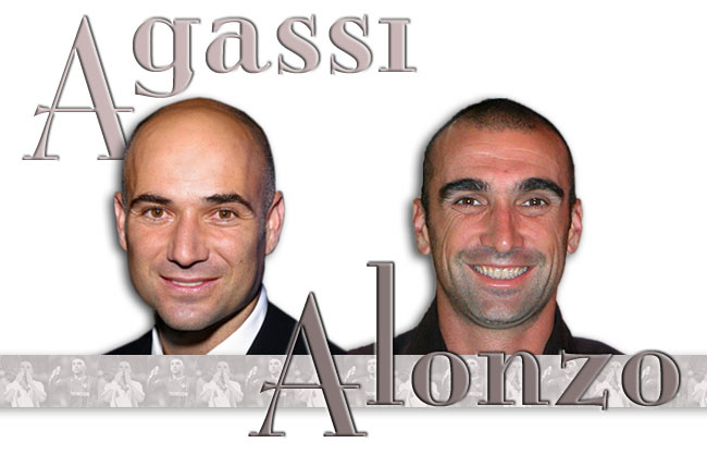 André Agassi & Jérôme Alonzo